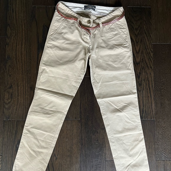 Madison Scotch khaki pants with belt, size 25 - Picture 5 of 5